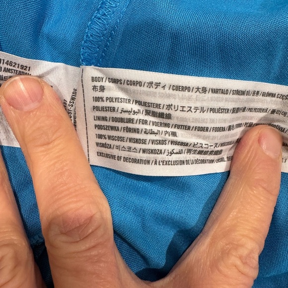 Abercrombie & Fitch Chic Blue Ruffled Dress - Picture 4 of 4